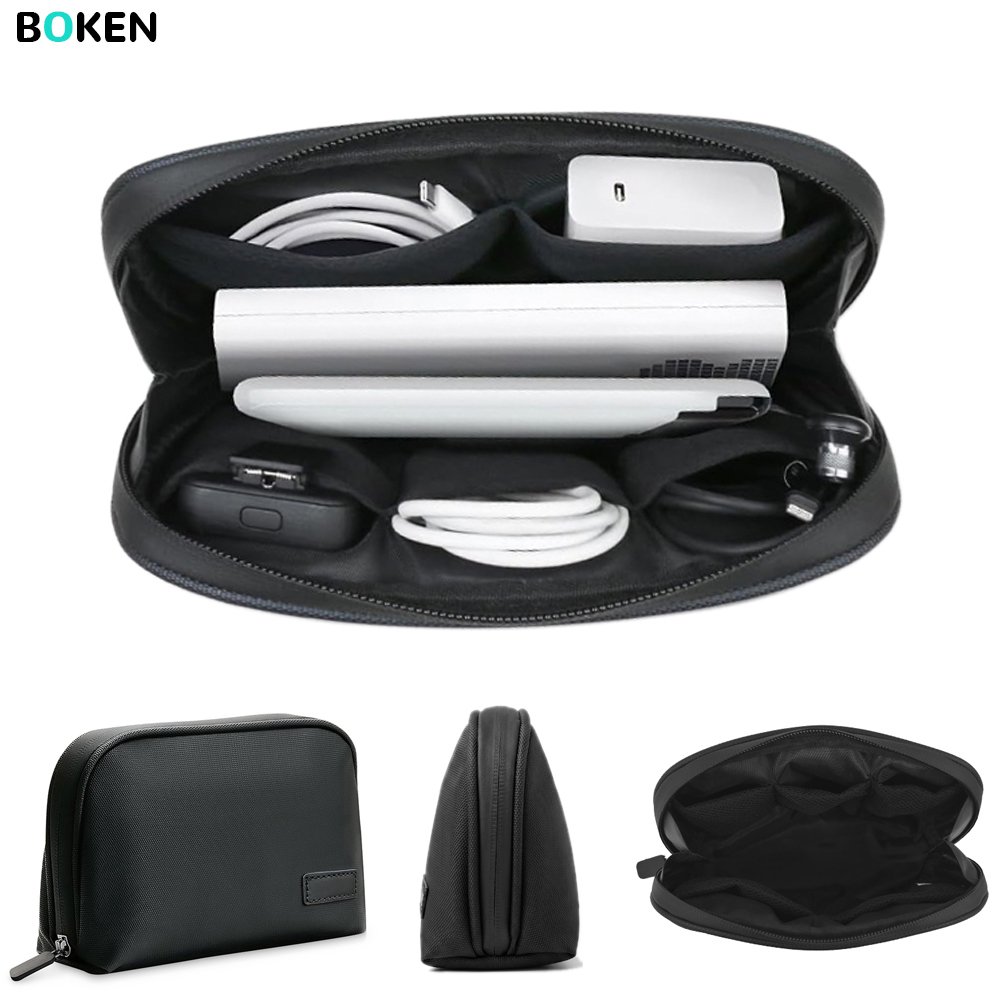 Tech Accessories Storage - Leichte, wasserabweisende Tech-Tasche, tragbare Elektronikzubehörtasche für