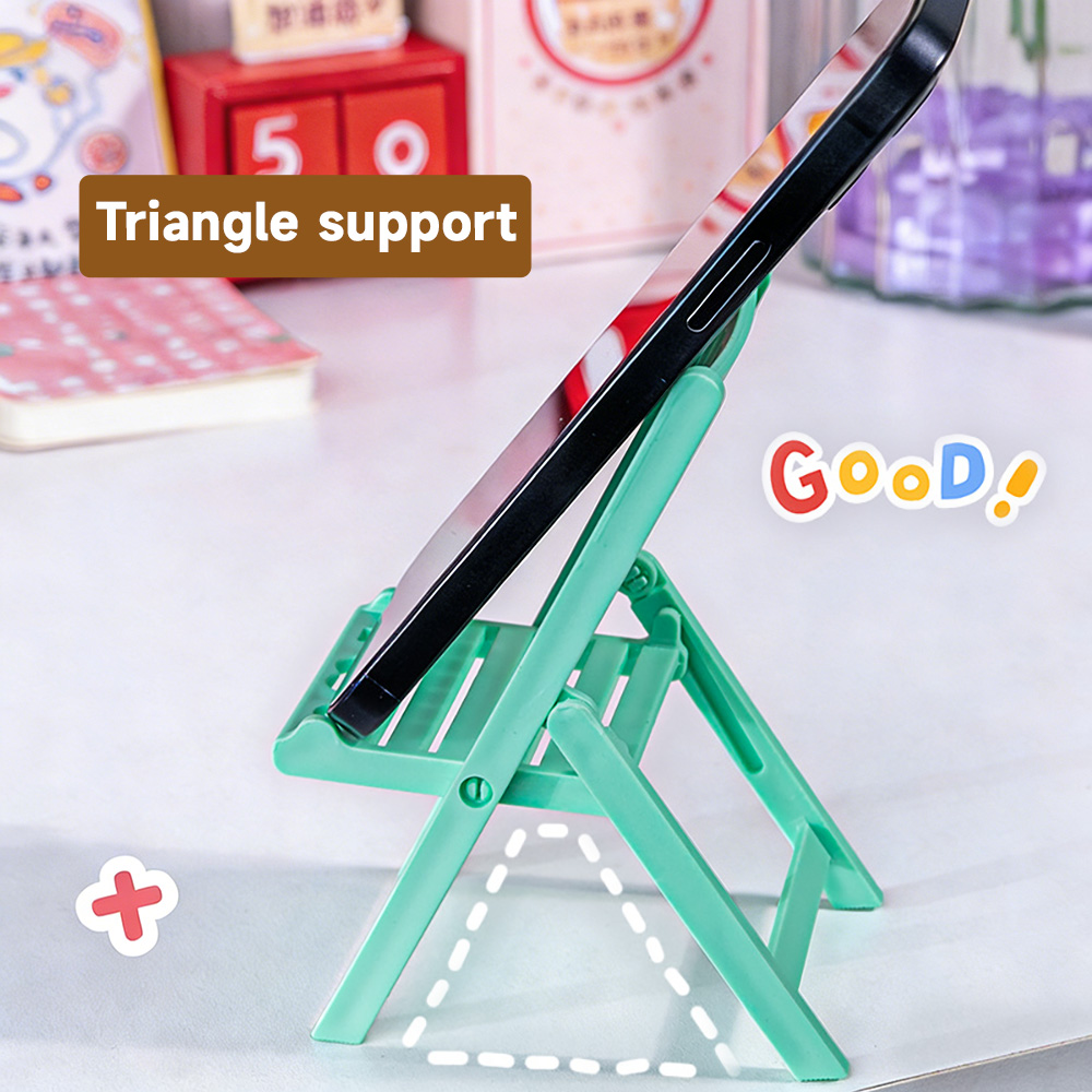 Mini Klappbarer Stuhl-Handyhal – Kawaii Tech Accessories Bewertung und Preis